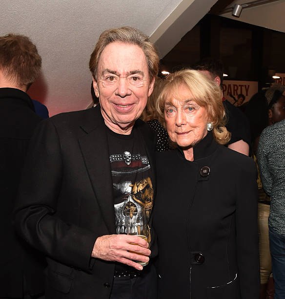 Gillian Lynne with Andrew Lloyd Webber Gillian Lynne with Andrew Lloyd Webber